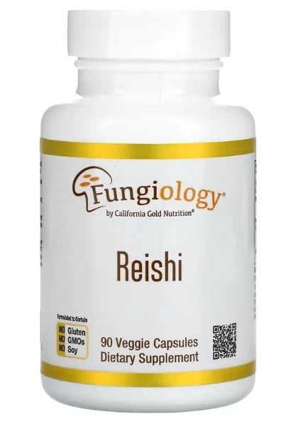 California Gold Nutrition Reishi (Ganoderma Lucidum) Full-Spectrum Certified Organic Cellular Suppor