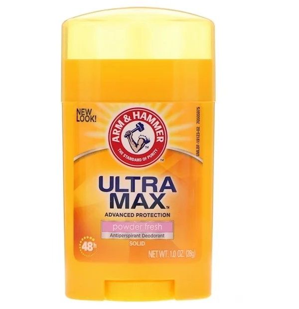 Arm&Hammer Дезодорант-антиперспирант UltraMax powder fresh, стик, 28 мл