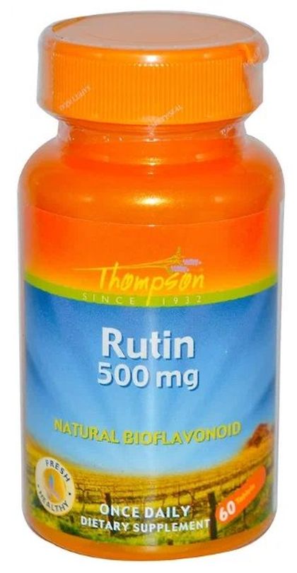 Thompson Rutin (Рутин) 500 мг 60 таблеток