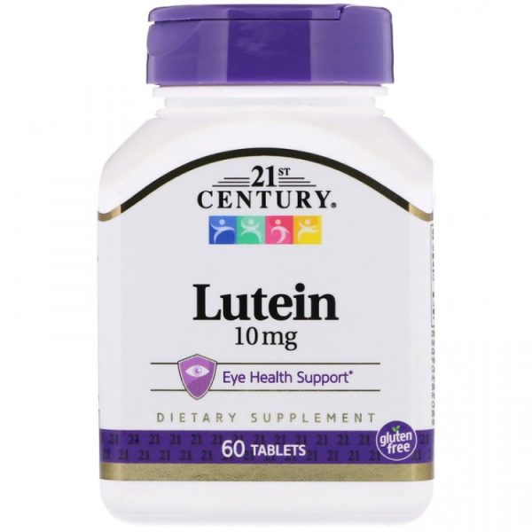 21st Century Lutein 10 mg 60 таблеток