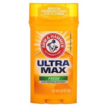 Arm & Hammer, UltraMax, твердый дезодорант-антиперспирант для мужчин, аромат свежести, 73 г