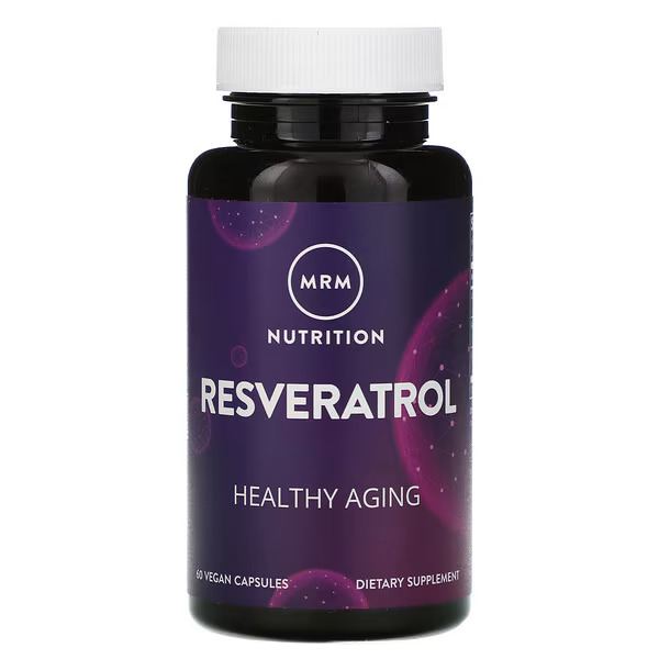 MRM Resveratrol 200 мг (60 капсул) - ресвератрол для поддержки иммунитета