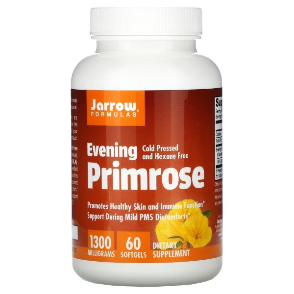 Jarrow Formula Jarrow Formulas Evening Primrose (примула вечерняя) 1300 мг 60 капсул