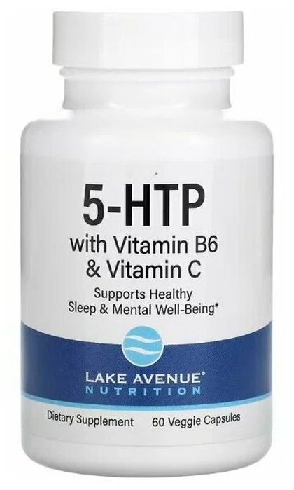 Lake Avenue Nutrition 5-HTP with Vitamin B6 & Vitamin C 60 капсул