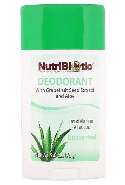 NutriBiotic Дезодорант Unscented, стик